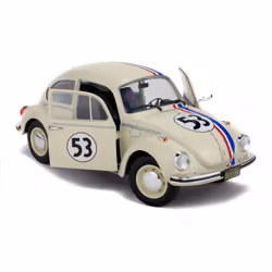 Solido Volkswagen Beetle 1303 Racer 53 Modellino di macchina classica Preassemblato 1:18 - Vista aggiuntiva 7