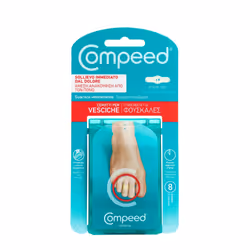 Compeed Cerotti&nbsp;è un prodotto utile per trattare le vesciche ai piedi e dare sollievo immediatamente grazie alla sua mor ...