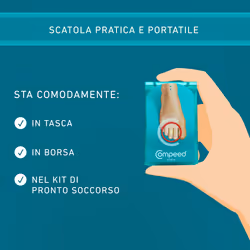 Compeed Cerotti Per le Vesciche Dei Piedi 8 Pezzi