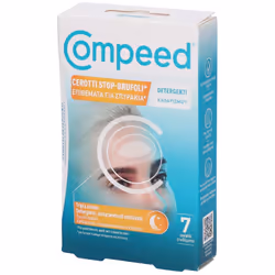 Compeed Cerotti Stop Brufoli Detergenti sono cerotti detergenti con una tripla azione detergente, assorbente ed esfoliante pe ...