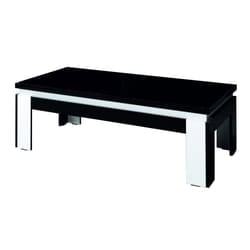 Meublorama DS-MK-LINN-NOIR-07*1C/29KG tavolino da caffè, comodino e consolle da soggiorno Forma rettangolare