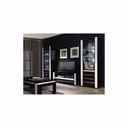 Meublorama DS-MK-LINN-NOIR-07*1C/29KG tavolino da caffè, comodino e consolle da soggiorno Forma rettangolare - Vista aggiuntiva 2