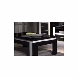 Meublorama DS-MK-LINN-NOIR-07*1C/29KG tavolino da caffè, comodino e consolle da soggiorno Forma rettangolare - Vista aggiuntiva 3