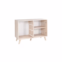 Meublorama DS-MK-MALMO-GRIS-27*2C/36KG credenza per soggiorno 1 porta/porte - Vista aggiuntiva 3