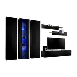 Meublorama AM-FLY-ZZ FY C4*5C/128KG supporto TV e sistema audio 11 ripiani