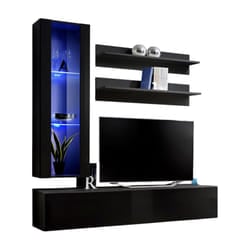 Meublorama AM-FLY-ZZ FY H2*3C/63KG supporto TV e sistema audio 4 ripiani