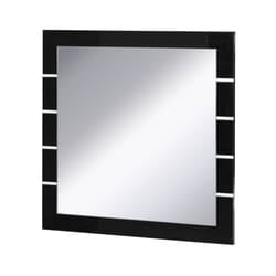 Meublorama DS-MK-LINN-NOIR-29*1C/16KG specchio da parete Nero