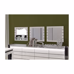Meublorama DS-MK-LINN-BLANC-29*1C/16KG specchio da parete Bianco - Vista aggiuntiva 2