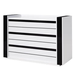 Meublorama DS-MK-LINN-BLANC-27-*2C/62KG cassettiera
