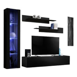 Meublorama AM-FLY-ZZ FY G2*3C/70KG supporto TV e sistema audio 5 ripiani