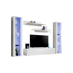 Meublorama AM-FLY-WW FY A2*4C/102KG supporto TV e sistema audio 8 ripiani