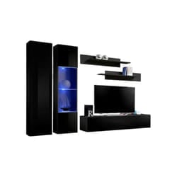 Meublorama AM-FLY-ZZ FY A5*4C/98KG supporto TV e sistema audio 8 ripiani