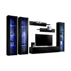 Meublorama AM-FLY-ZZ FY C2*5C/134KG supporto TV e sistema audio 11 ripiani