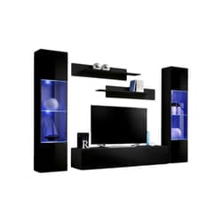 Meublorama AM-FLY-ZZ FY A3*4C/100KG supporto TV e sistema audio 8 ripiani