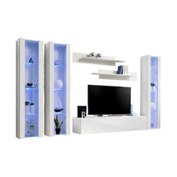 Meublorama AM-FLY-WW FY C2*5C/134KG supporto TV e sistema audio 11 ripiani
