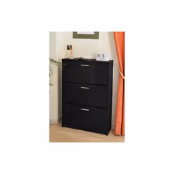 Meublorama DS-BZ 3918 KLAKET NOIR scarpiera Nero - Vista aggiuntiva 2