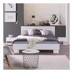 Meublorama DS-MK-COMO-23*1C/24KG comodino 1 cassetto/cassetti Bianco - Vista aggiuntiva 2