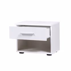 Meublorama DS-MK-COMO-23*1C/24KG comodino 1 cassetto/cassetti Bianco - Vista aggiuntiva 3