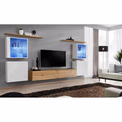 Meublorama AM-SWITCH 14-WWT SW 14*7C/98KG armadio soggiorno - Vista aggiuntiva 2