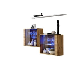 Meublorama AM-SWITCH SB3-WTW SW SB3*3C/34KG scaffale MDF Marrone