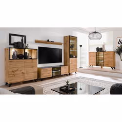 Meublorama DS-AM-THIN-WT TH WSN*2C/57KG credenza per soggiorno 2 porta/porte - Vista aggiuntiva 2