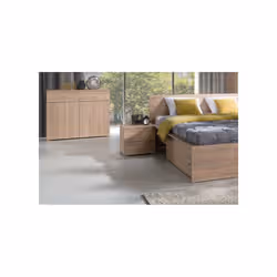 Meublorama DS-MK-MAXIM-23*1C/54KG comodino 2 cassetto/cassetti Marrone - Vista aggiuntiva 2