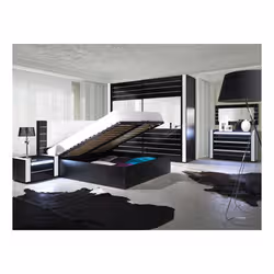 Meublorama DS-MK-LINN-NOIR-81*4C/132KG letto - Vista aggiuntiva 4