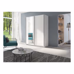 Meublorama DS-MK-GOZO-BLC-11-III-*3C/145KG armadio/guardaroba per camera da letto 4 ripiani 3 porta/porte - Vista aggiuntiva 2