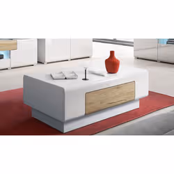 Meublorama HA-TOLEDO-2494DW99*1C/35KG tavolino da caffè, comodino e consolle da soggiorno Forma rettangolare - Vista aggiuntiva 2