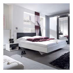Meublorama DS-HA-VERA-BLANC-NOYE-2297DH52+SOM180*3C/64KG letto - Vista aggiuntiva 2