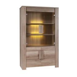 Meublorama DS-MK-FERRARA-01-NO-LED-*3C/93KG credenza per soggiorno 4 porta/porte