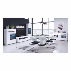 Meublorama DS-HA-HEKTOR-BLC-2497AJ02*1C/15KG scaffale Vetro Bianco - Vista aggiuntiva 3