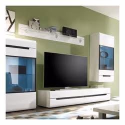 Meublorama DS-HA-HEKTOR-BLC-2497AJ02*1C/15KG scaffale Vetro Bianco - Vista aggiuntiva 4