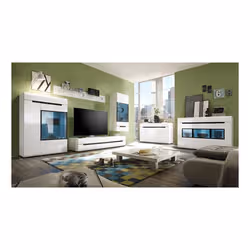 Meublorama DS-HA-HEKTOR-BLC-2497AJ02*1C/15KG scaffale Vetro Bianco - Vista aggiuntiva 5