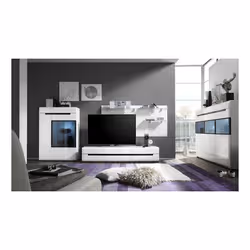 Meublorama DS-HA-HEKTOR-BLC-2497AJ40*1C/40KG supporto TV e sistema audio 2 cassetto/cassetti - Vista aggiuntiva 3
