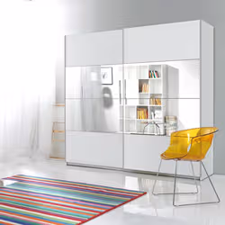 Meublorama DS-HA-BETA-22971657*4C/176KG armadio/guardaroba per camera da letto 5 ripiani 2 porta/porte - Vista aggiuntiva 6