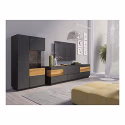 Meublorama DS-HA-SILKE-241NGY40*2C/73KG supporto TV e sistema audio 6 cassetto/cassetti - Vista aggiuntiva 4