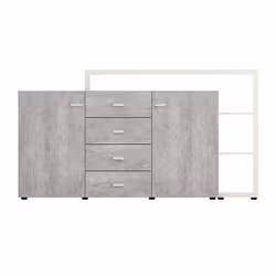 Meublorama DS-HA-BOTA-2484FG27*2C/70KG credenza per soggiorno 2 porta/porte - Vista aggiuntiva 6