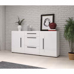 Meublorama DS-HA-TULSA-2497FJ26*2C/73KG credenza per soggiorno 2 porta/porte - Vista aggiuntiva 4