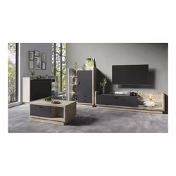 Meublorama DS-HA-TALINA-24AJIC40+LED-25PCBI13*3C/98KG supporto TV e sistema audio 1 cassetto/cassetti 1 ripiani - Vista aggiuntiva 6