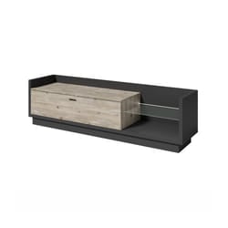 Meublorama DS-HA-TALINA-24JZIC40+LED-25PCBI13*3C/98KG supporto TV e sistema audio 1 cassetto/cassetti 1 ripiani