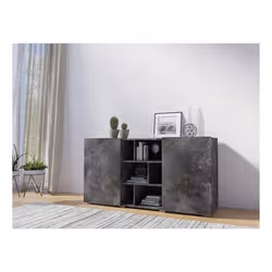 Meublorama DS-HA-AKSEL-24B0IE26*1C/40KG credenza per soggiorno 2 porta/porte - Vista aggiuntiva 3