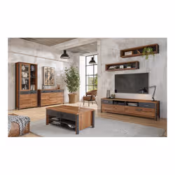 Meublorama DS-HA-BUFFALO-24RMKA01*1C/15KG scaffale MDF Marrone - Vista aggiuntiva 5