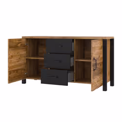 Meublorama HA-OLIN-24ABJC26-*2C/63KG credenza per soggiorno 2 porta/porte - Vista aggiuntiva 3