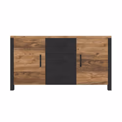 Meublorama HA-OLIN-24ABJC26-*2C/63KG credenza per soggiorno 2 porta/porte - Vista aggiuntiva 4