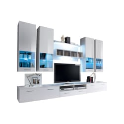 Meublorama AM-DORADE-WW DO*7C/169KG supporto TV e sistema audio 2 cassetto/cassetti 14 ripiani