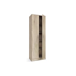 Meublorama RU-RAY-6405-2*1C/54KG armadio/guardaroba per camera da letto 5 ripiani 2 porta/porte