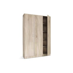 Meublorama DS-RU-RAY-6410-2*2C/79KG armadio/guardaroba per camera da letto 5 ripiani 3 porta/porte