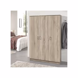 Meublorama DS-RU-RAY-6410-2*2C/79KG armadio/guardaroba per camera da letto 5 ripiani 3 porta/porte - Vista aggiuntiva 2