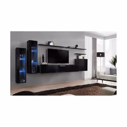 Meublorama AM-SWITCH 11-ZZ SW 11*7C/89KG supporto TV e sistema audio 8 ripiani - Vista aggiuntiva 2